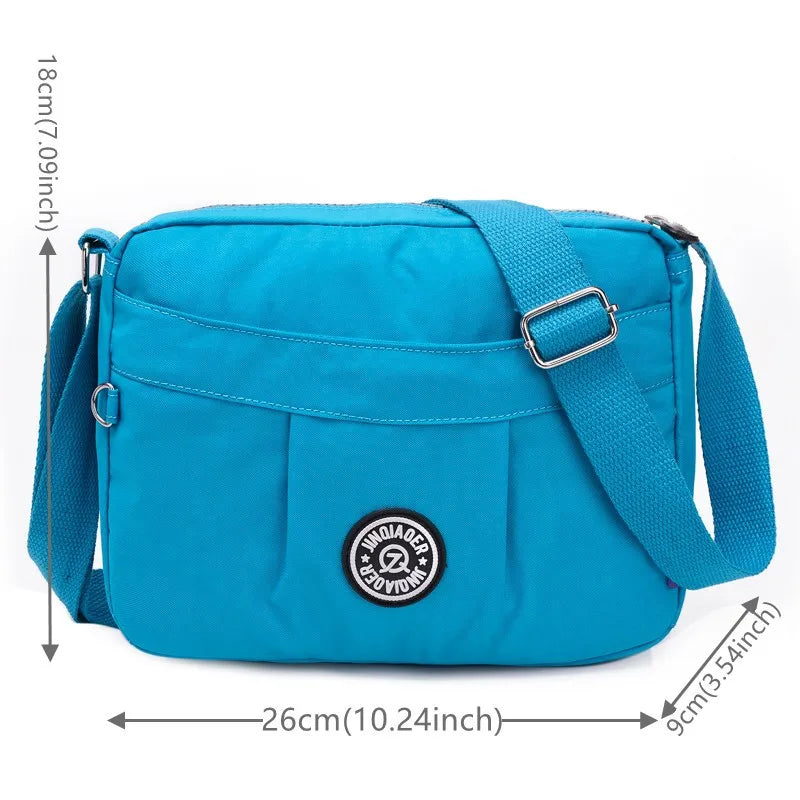 Waterproof Nylon Women Crossbody Bag Female Messenger Bag