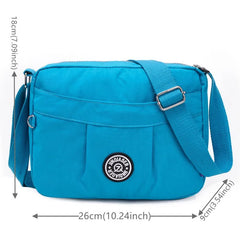 Waterproof Nylon Women Crossbody Bag Female Messenger Bag