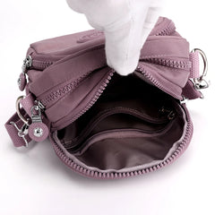 Waterproof Nylon Women Crossbody Bags Purse Casual Shoulder Bag