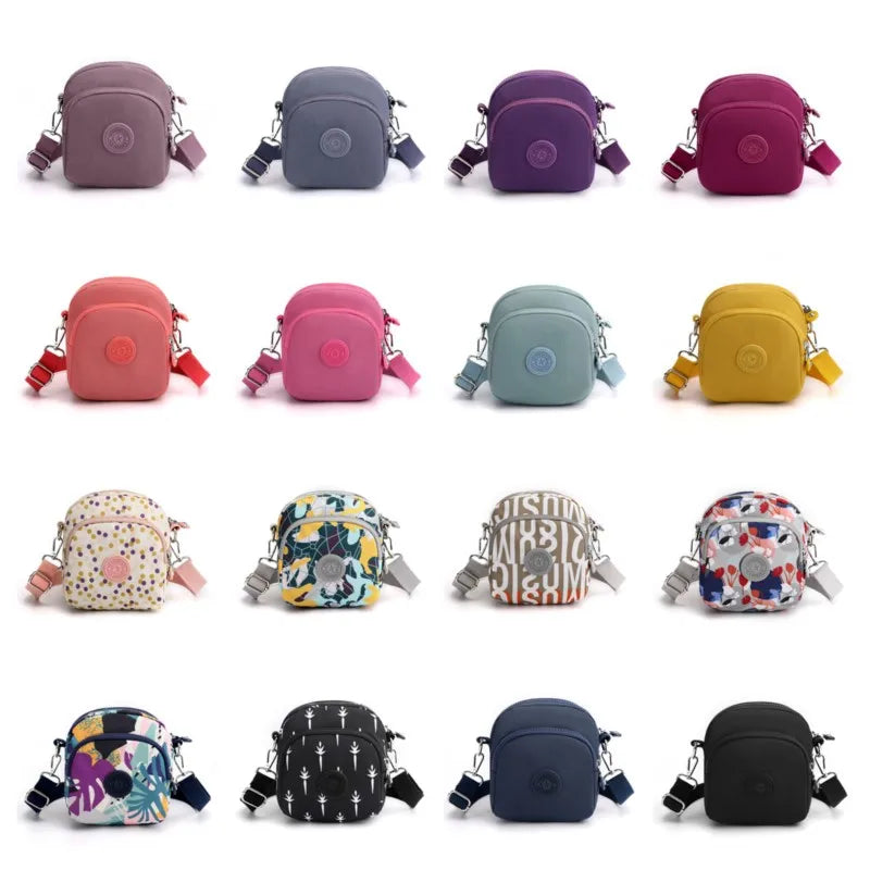 Waterproof Nylon Women Crossbody Bags Purse Casual Shoulder Bag