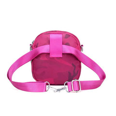 Waterproof Nylon Women Shoulder Bags Camouflage Lady Mini Handbag Zipper Flap