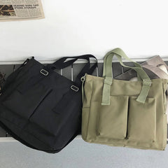 Waterproof Nylon Women Tote Bag Large Capacity Shoulder Bag