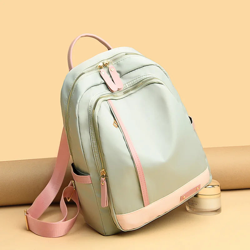 Waterproof Oxford Backpack Women Large Capacity Travel Bags School Bag Teenager