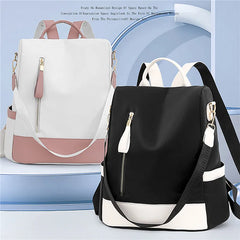 Waterproof Oxford Women's Anti-Theft Schoolbag