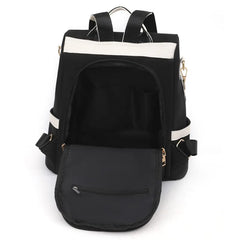 Waterproof Oxford Cloth Women's Backpack Anti-Theft Schoolbag
