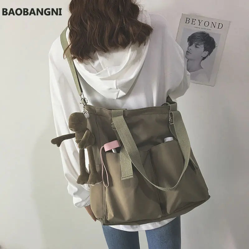 Waterproof Oxford Girl Shoulder Hand Bag