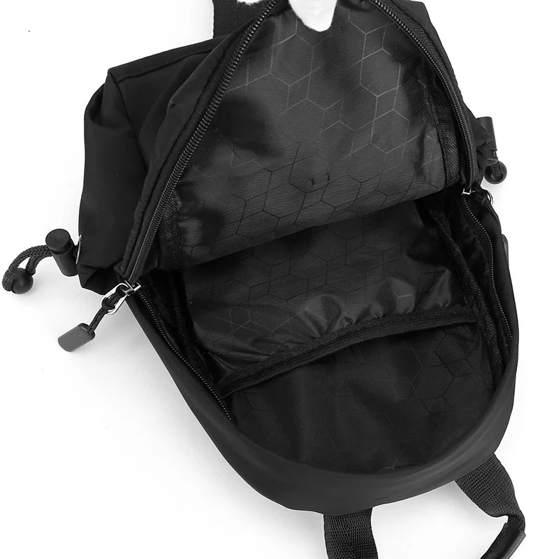Waterproof Oxford Shoulder Bag Outdoor Unisex Travel Small Chest Crossbody Bag