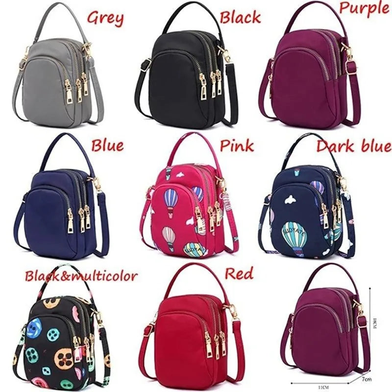 Waterproof Oxford Shoulder Bag with Earphone Hole