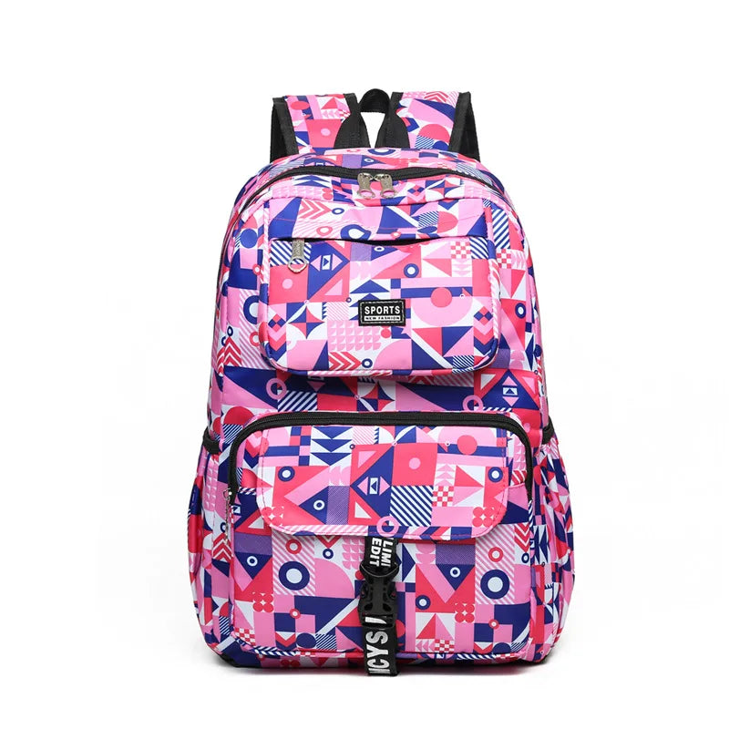 Waterproof Oxford Women Backpack Anti-theft Shoulder Bags Sport Travel Bag