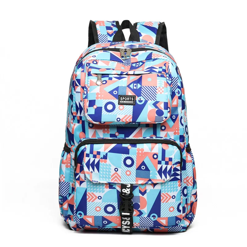 Waterproof Oxford Women Backpack Anti-theft Shoulder Bags Sport Travel Bag