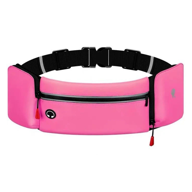 Waterproof Running Belt Fanny Pack Waist Bag Phone Pouch Water Bottle Holder