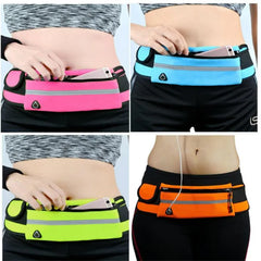 Waterproof Running Waist Bag Canvas Sports Jogging Portable Outdoor Phone Holder
