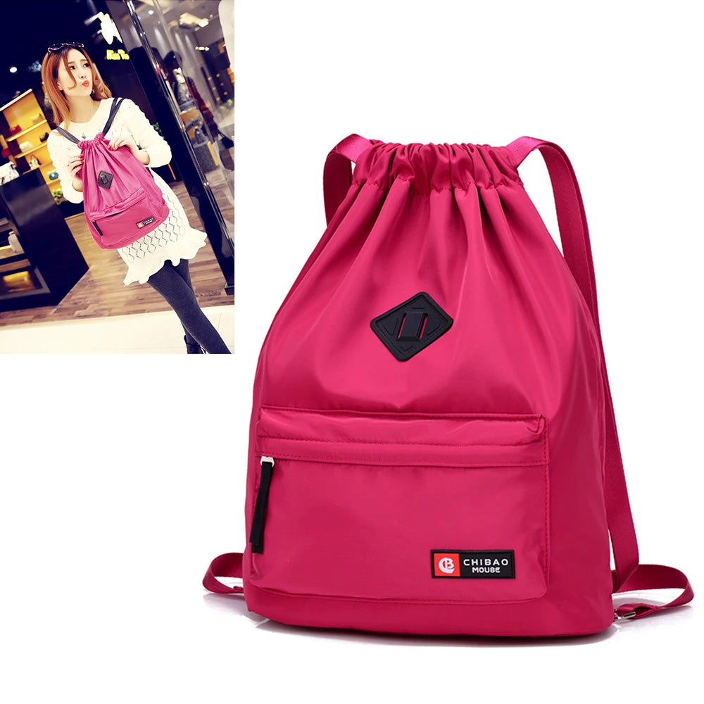 Waterproof Sport Bag Gym Bag Softback Sports Backpacks Women Men Sports Bags