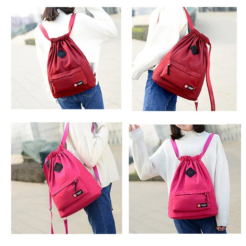 Waterproof Sport Bag Gym Bag Softback Sports Backpacks Women Men Sports Bags