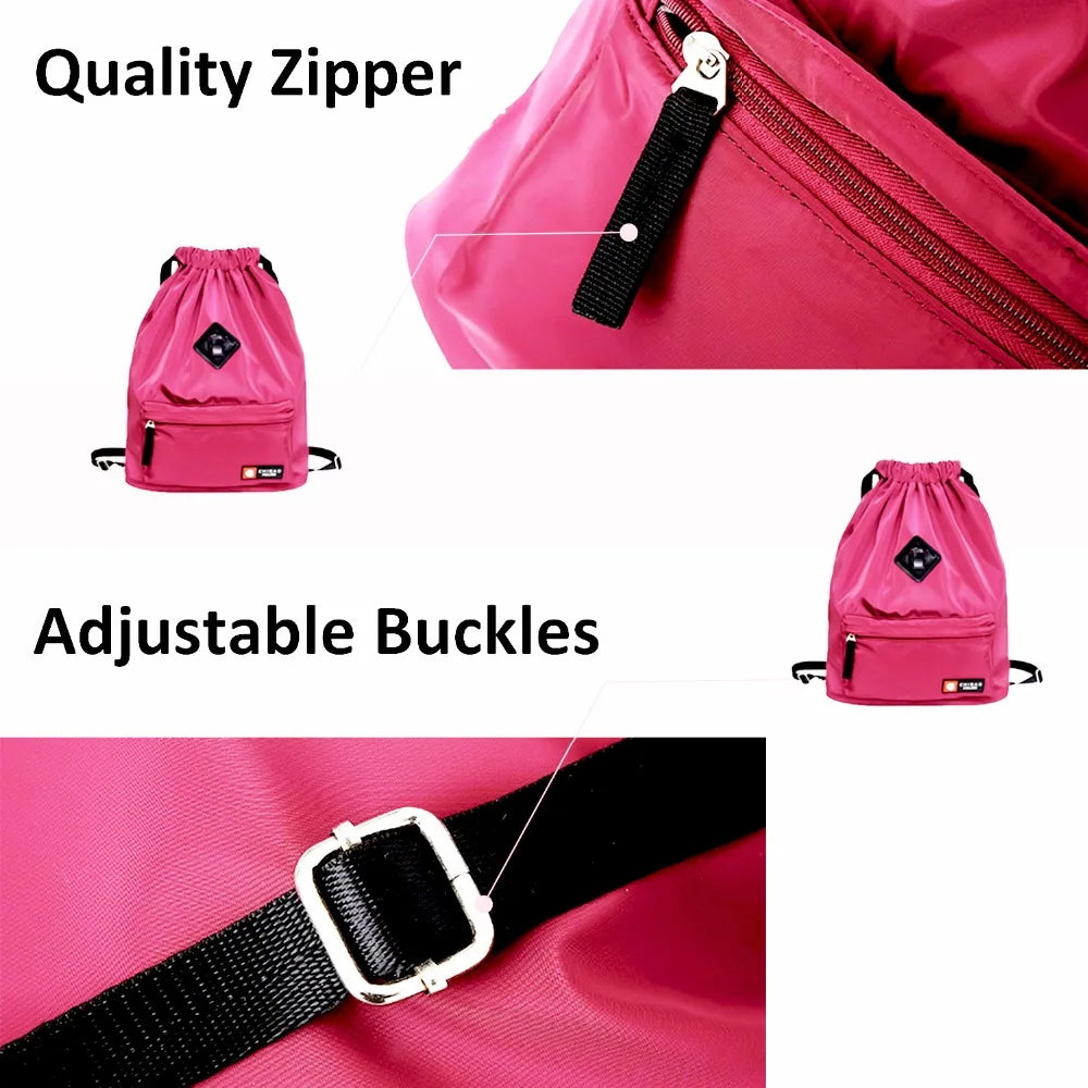 Waterproof Sport Bag Gym Bag Softback Sports Backpacks Women Men Sports Bags