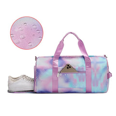 Waterproof Sports Fitness Bag Gym Yoga Duffle Handbag for Women