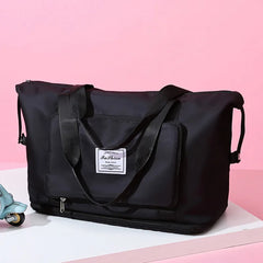 Waterproof Gym Yoga Bag Big Travel Duffle Handbag Women