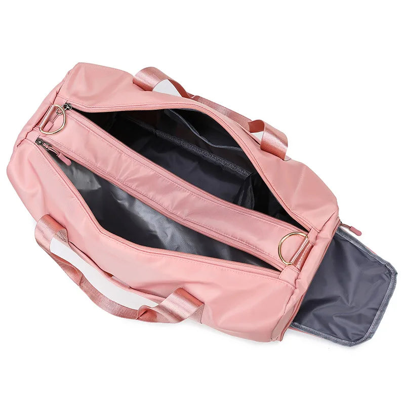 Waterproof Gym Bag with Shoe Compartment for Fitness Yoga