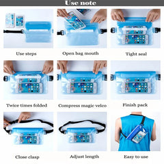 Waterproof Swim Bag for Phone Ski Drift Diving