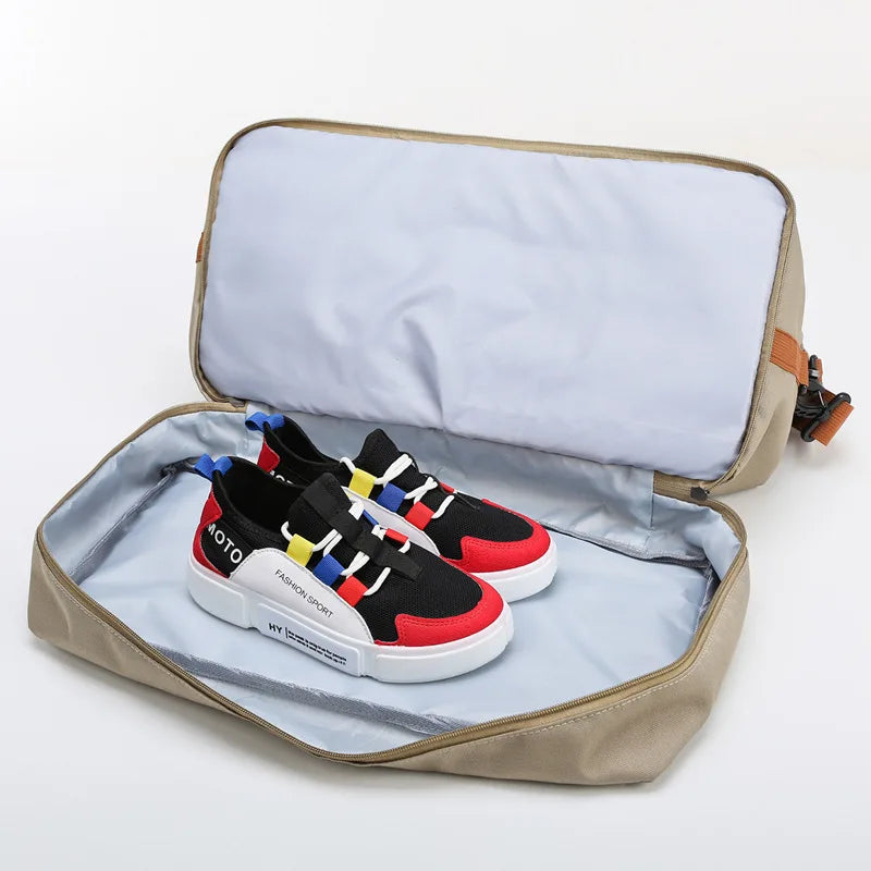 Waterproof Travel Bag Large Capacity Foldable Luggage Bag Travel Fitness Handbag