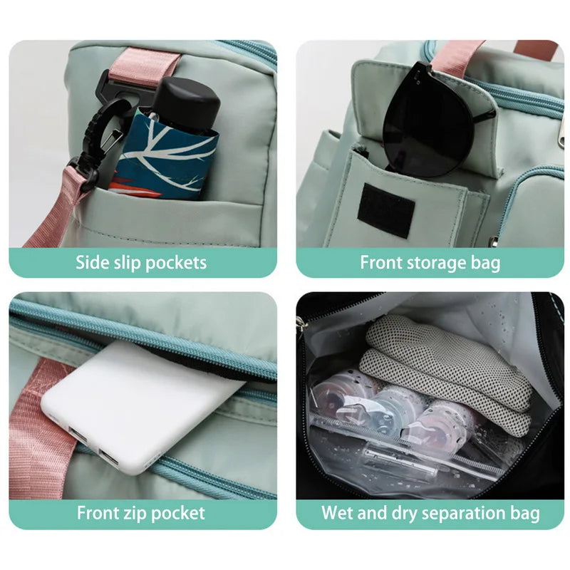Waterproof Travel Bag Large Capacity Outdoor Luggage Handbag