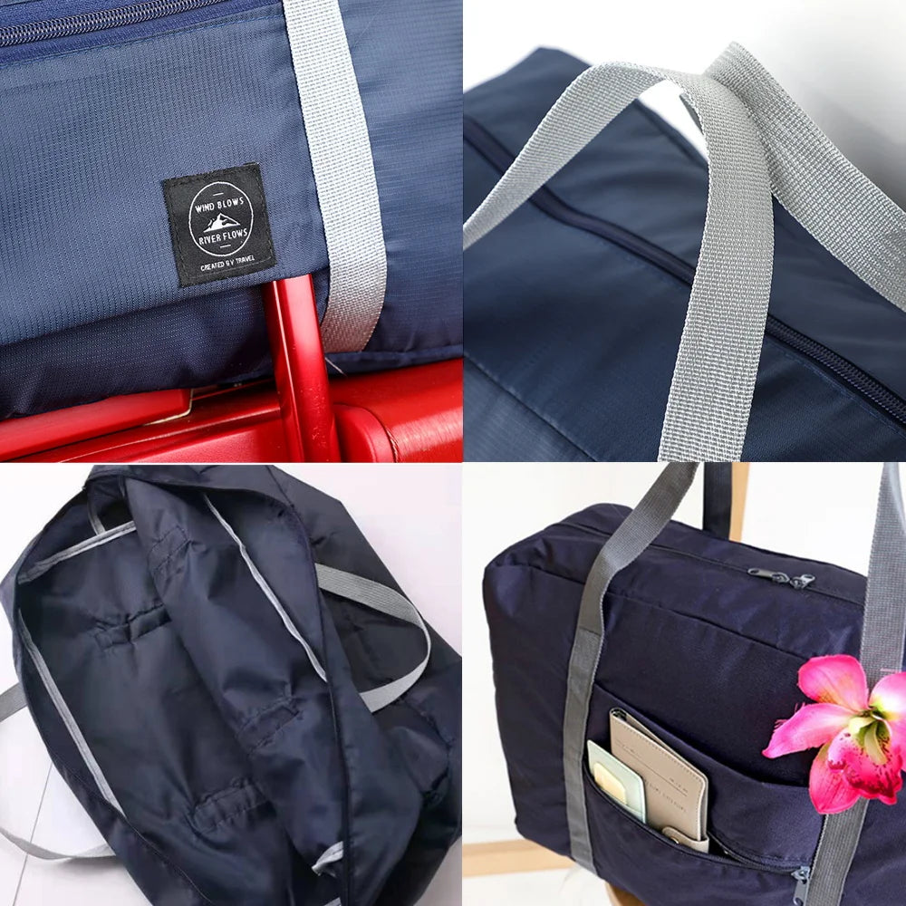 Teacher Print Foldable Duffle Bag - Waterproof Travel Bag