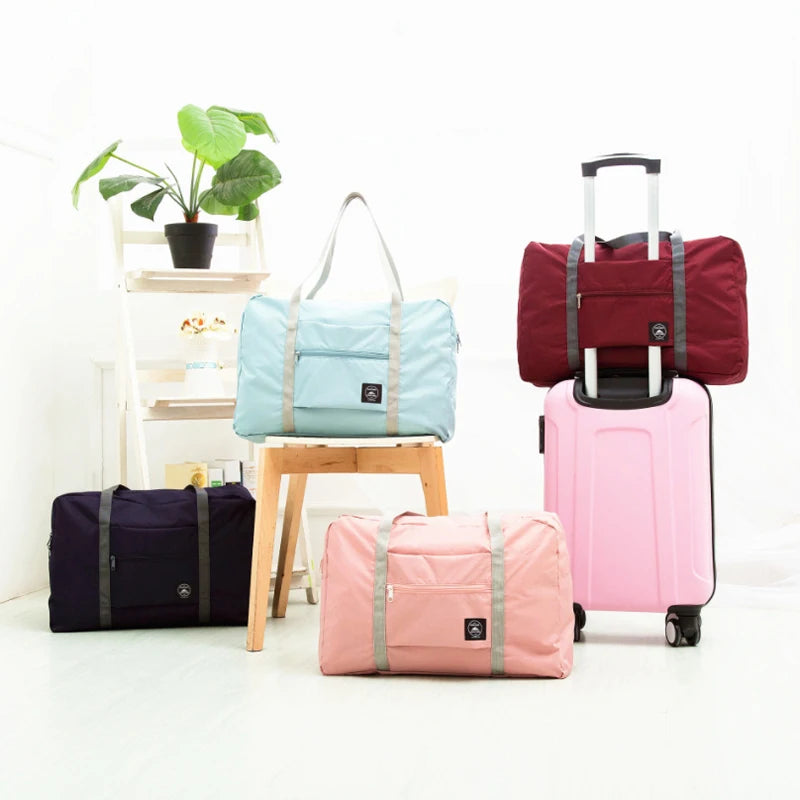 Waterproof Foldable Duffle Bag Large Capacity Packing Cubes