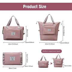 Waterproof Travel Bags Large Capacity Duffle Gym Tote Men Women