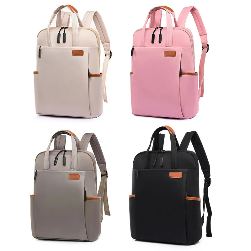 Waterproof Women Business Backpack for 13.4 Inch Laptop