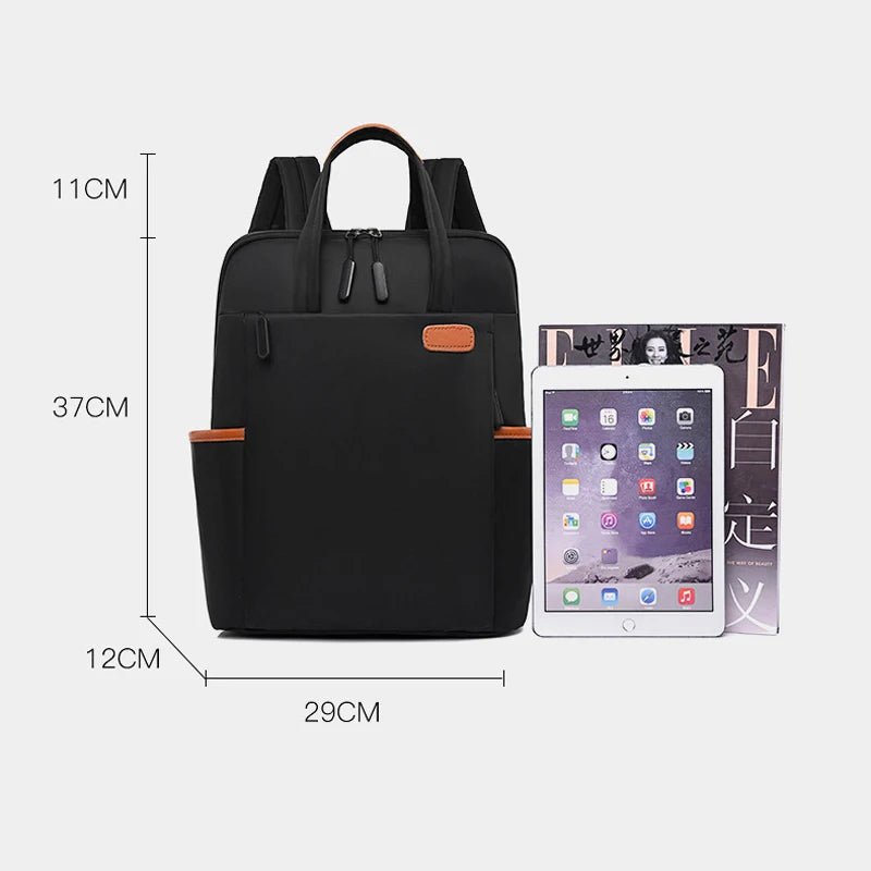 Waterproof Women Business Backpack for 13.4 Inch Laptop