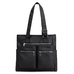 Waterproof Women Handbag Large Shoulder Bag Nylon Tote Purple Mummy Diaper Bags