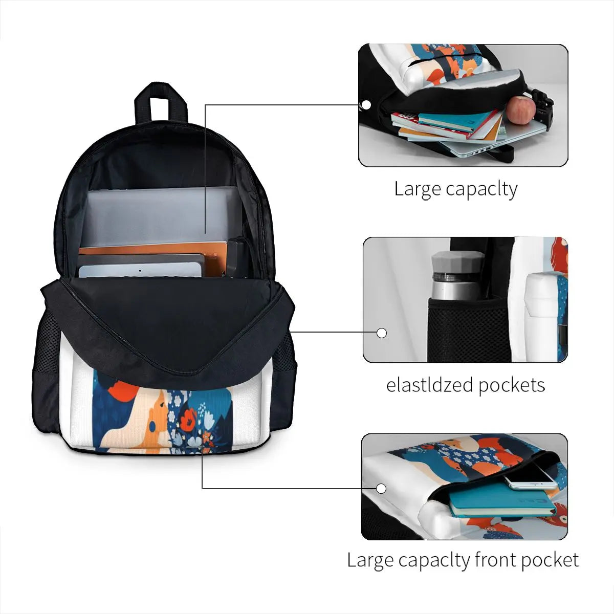 Gender-Neutral Backpacks for Manga Fans - Kids & Adults