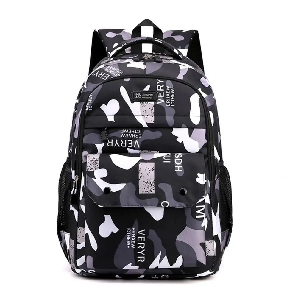 Durable Portable Pockets Backpack School Bag Lightweight Unisex