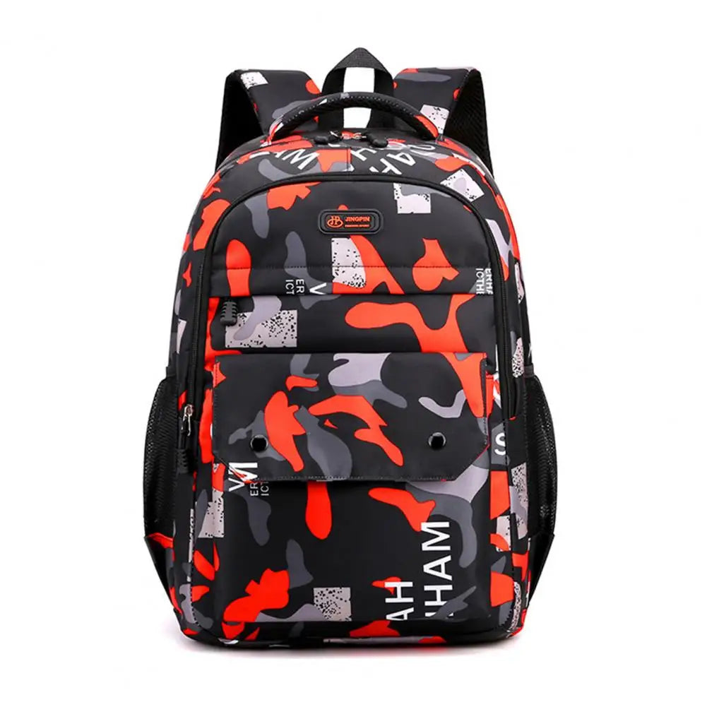 Durable Portable Pockets Backpack School Bag Lightweight Unisex