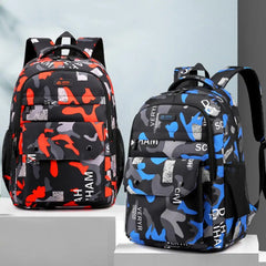 Durable Portable Pockets Backpack School Bag Lightweight Unisex