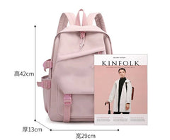 Wednesday Addams School Backpack Bag for Women Teenage Girl