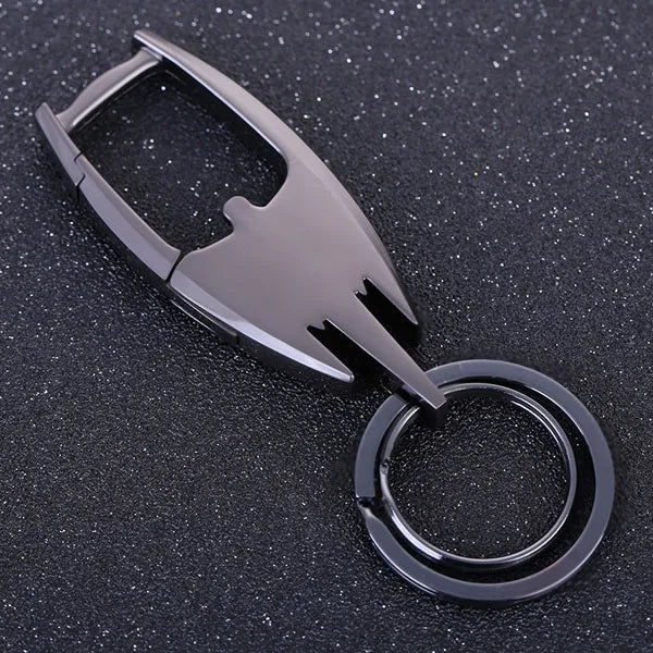 Weduoduo Double Ring Key Holders Metallic Wearproof Key Wallet