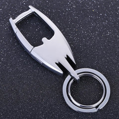 Weduoduo Double Ring Key Holders Metallic Wearproof Key Wallet