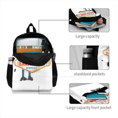 Barad Dur Travel Laptop Bagpack Bags Orcs Mordor