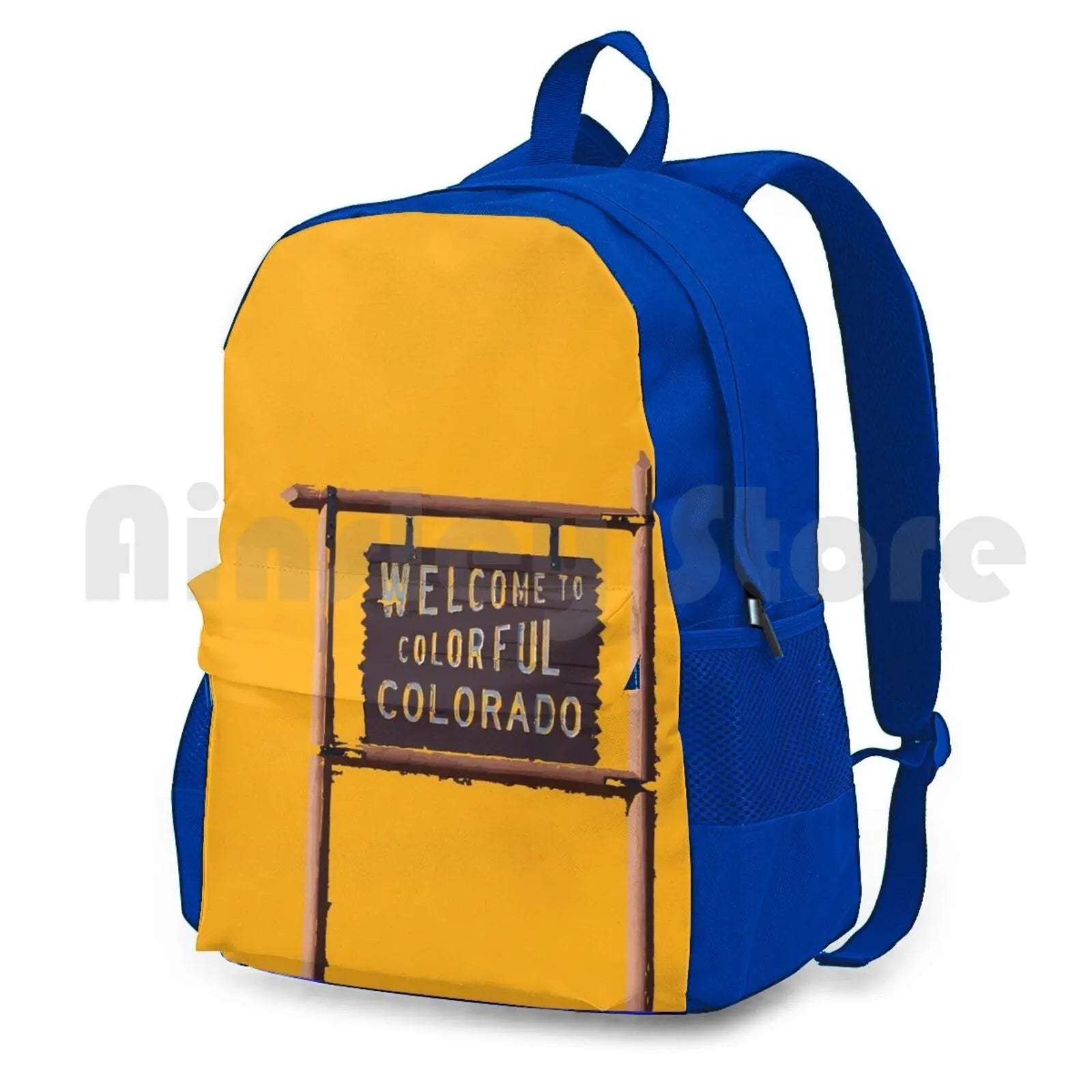 Colorful Colorado Outdoor Hiking Backpack Sports Bag