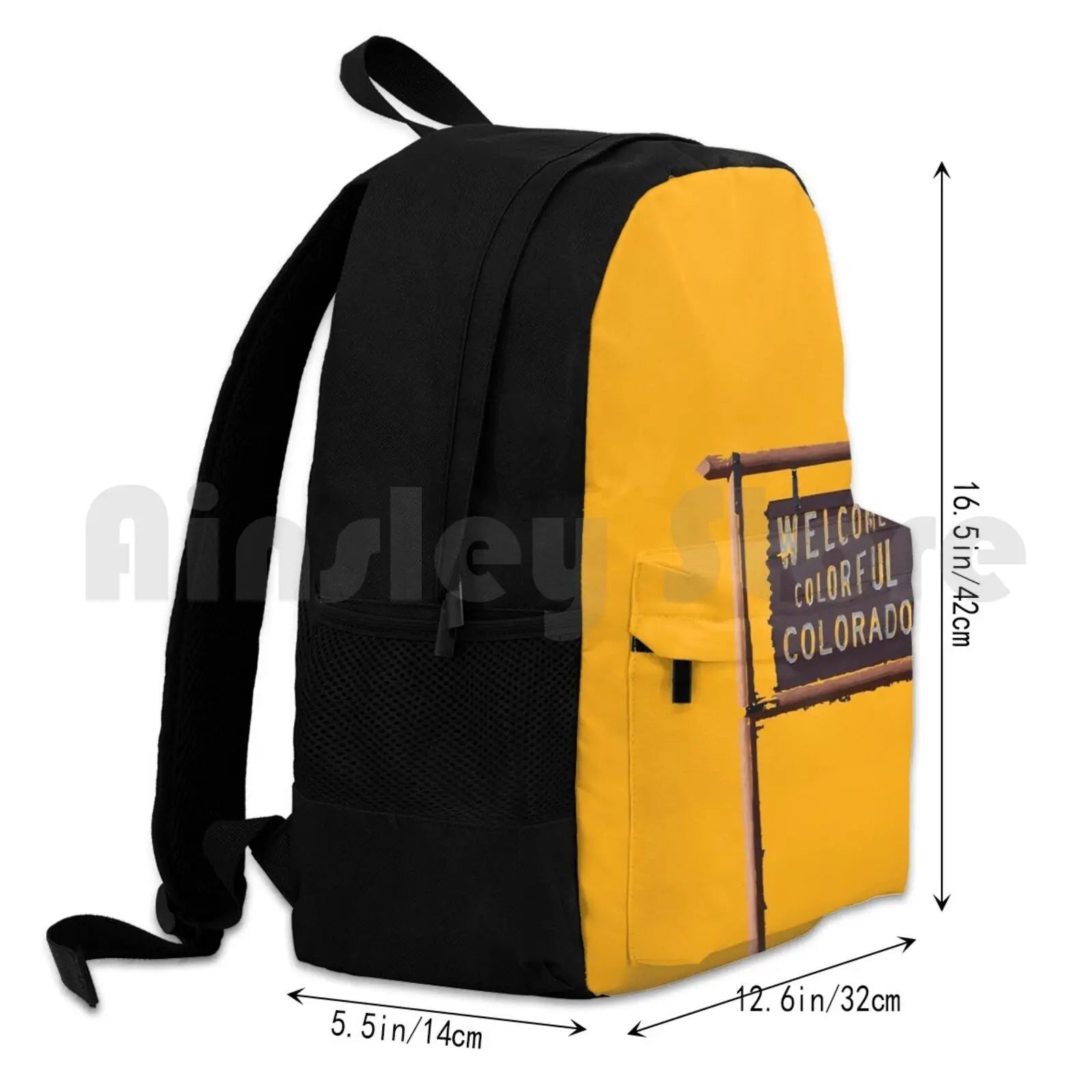Colorful Colorado Outdoor Hiking Backpack Sports Bag