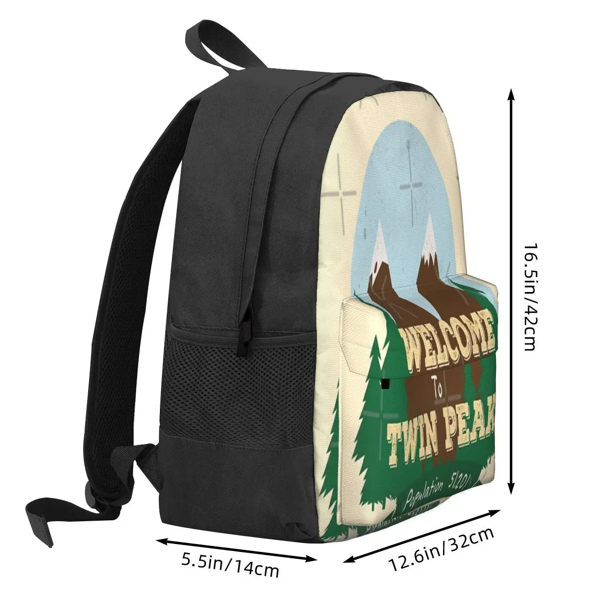 Twin Peaks Backpacks Mens Womens Bags