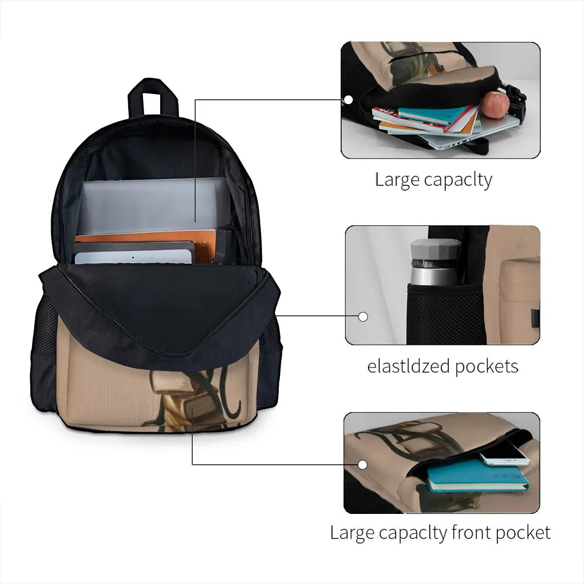 Octopus Backpacks Men's & Women's School Bag for Kids