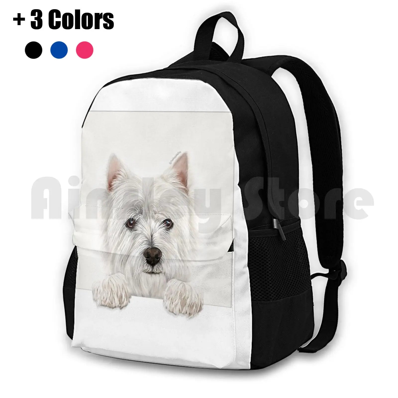 Westie Outdoor Hiking Backpack Waterproof Camping Travel
