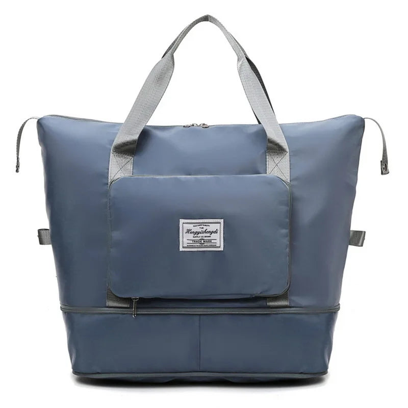 Sports Tote Shoulder Bag Wet Dry Separation Yoga Gym Bag