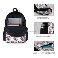 When Pigs Fly Pink Backpacks Men's Backpacks Bags For Women Men