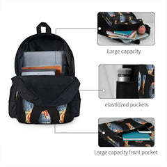Moon Hits Your Eye Backpack Men Women Child Bag