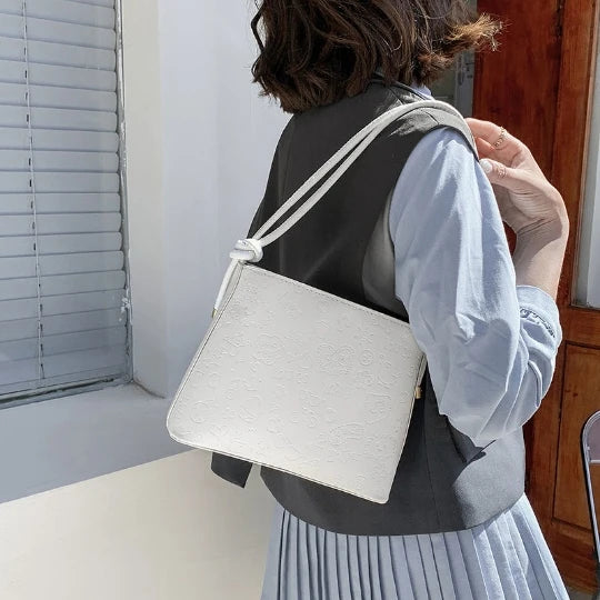 Summer Girl Small Woman Messenger Shoulder Bag PU PVC Faux Leather Women Sport B