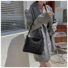 Summer Girl Small Woman Messenger Shoulder Bag PU PVC Faux Leather Women Sport B