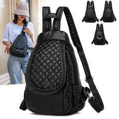 Women Soft Leather Backpack for Girls Travel Back Pack Rucksacks